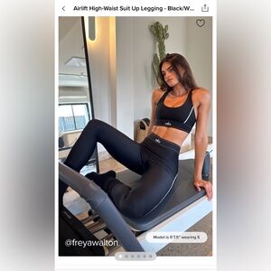 Alo yoga airlift high waist suit up leggings Size S